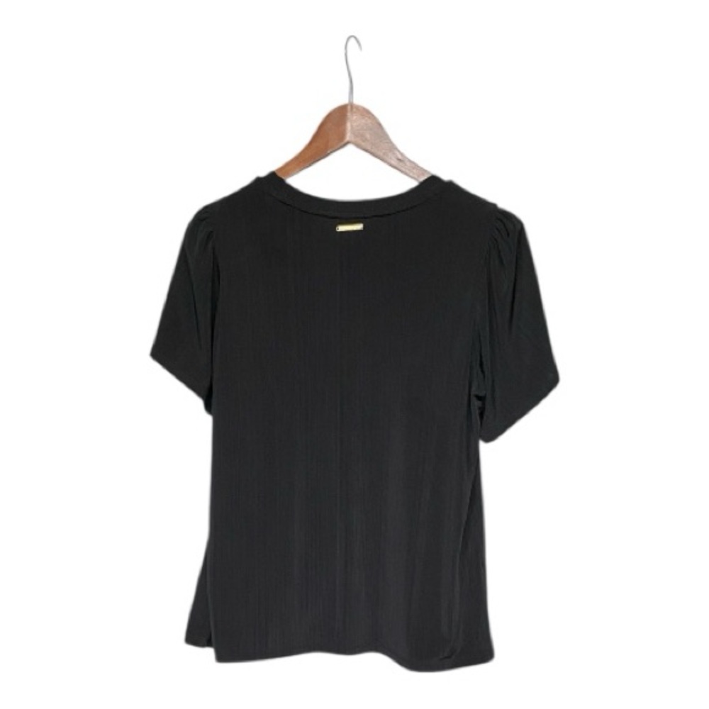 Michael Kors Black Top with Gold Studs - Picture 3 of 9